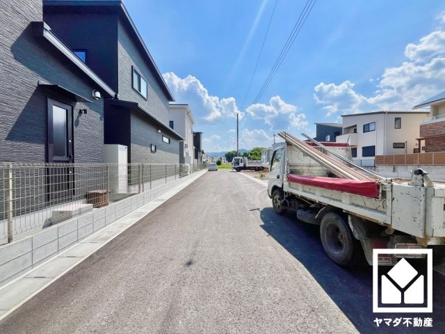 大津市下阪本１丁目　5期の前面道路含む現地写真|6月13日　現地写真更新