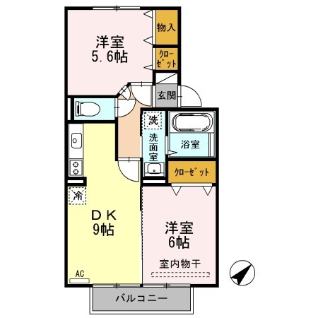 【間取り】 | ヴィルヌーブ