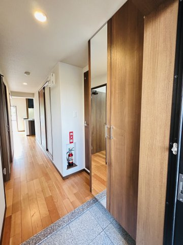 メゾンド松風の玄関