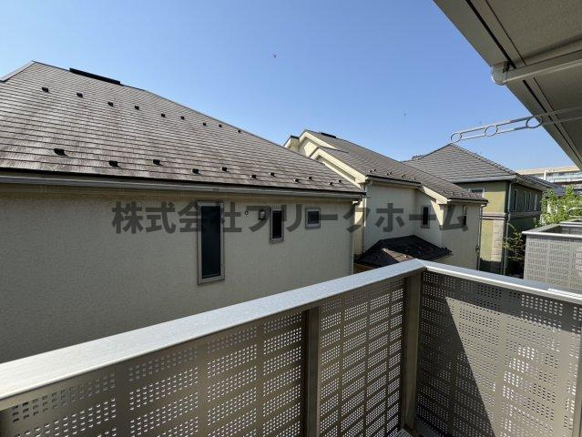 小金井市緑町５丁目のアパートの展望
