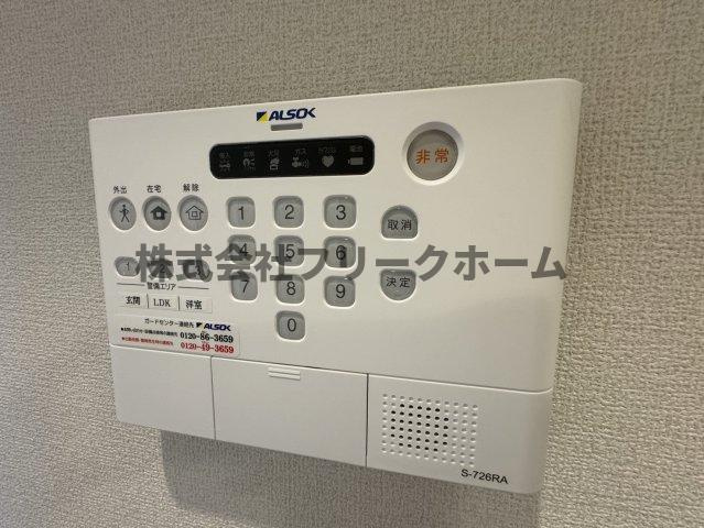 小金井市緑町５丁目のアパートのセキュリティ