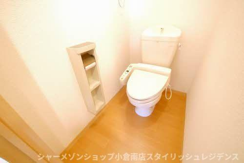 シャーメゾン朽網　Ｂ棟　のトイレ