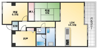 【間取り】 | フェルティ豊中