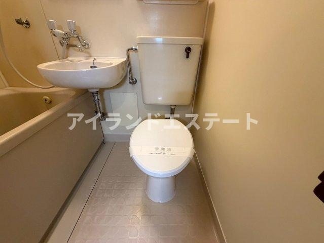 エクセルハイム駒沢　駅近　陽当たり良好　事務所相談可のトイレ