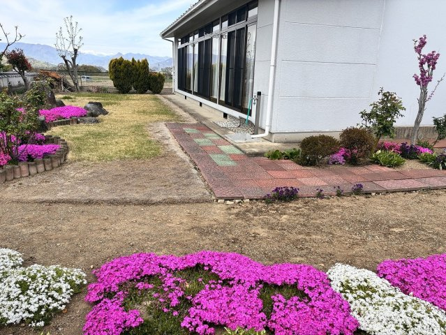 芳田戸建中古の庭