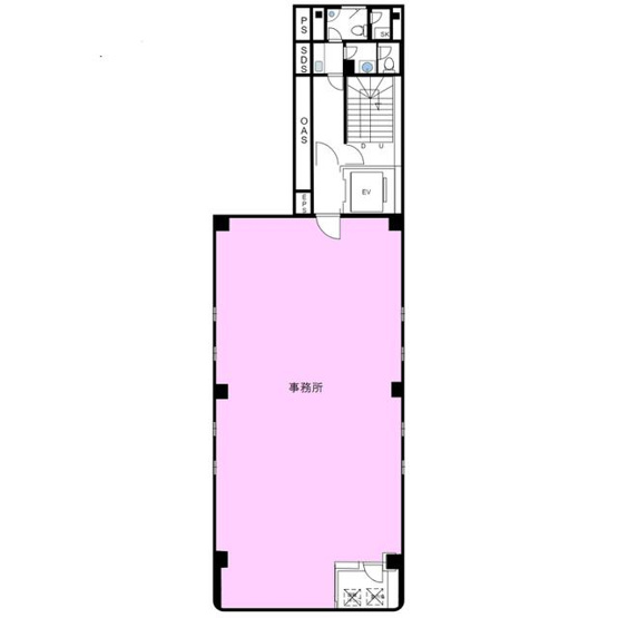 【間取り】 | 五反田シティトラストビル