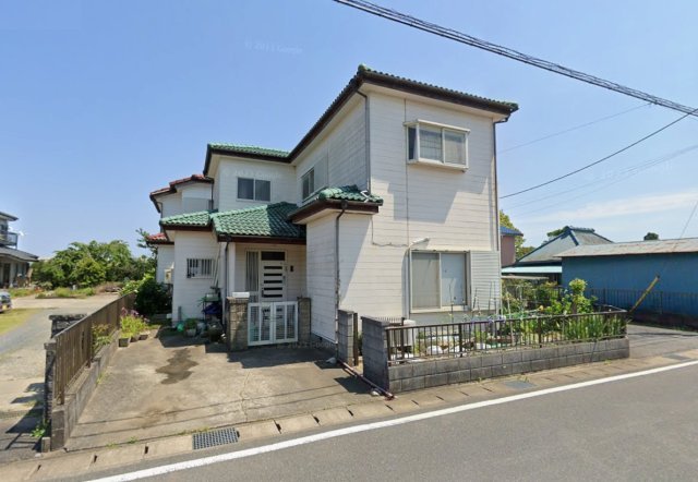 大網白里市細草　中古戸建の外観|４LDK　白里海岸まで車約6分　残置物撤去中　間取り図作成中　