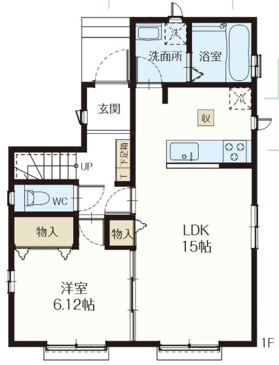【仲介手数料無料】狭山市　南入曽２期　全１棟　狭山市の不動産なら西武ハウジングの間取り