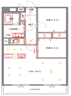 【間取り】 | ライオンズマンション第7江坂