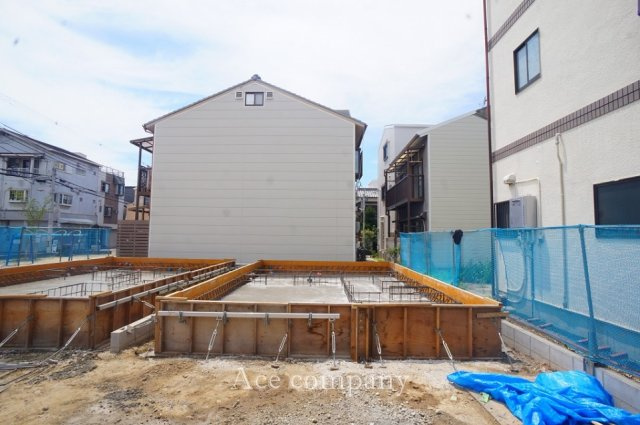 【外観】 | 平野区西脇1丁目　【1号棟/全2棟】 | 全2棟☆【着工しました！2026年7月11日現在☆】並列駐車2台可能！4LDK♪2WAYアクセス可能です♪