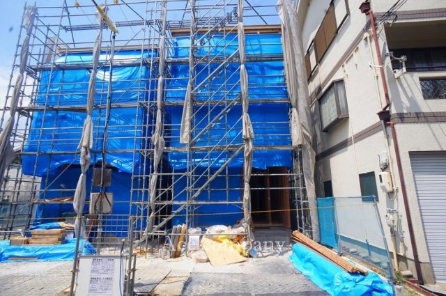 【外観】 | 平野区西脇1丁目　【1号棟/全2棟】 | 【1号棟：上棟済みです！2026年8月2日現在☆】