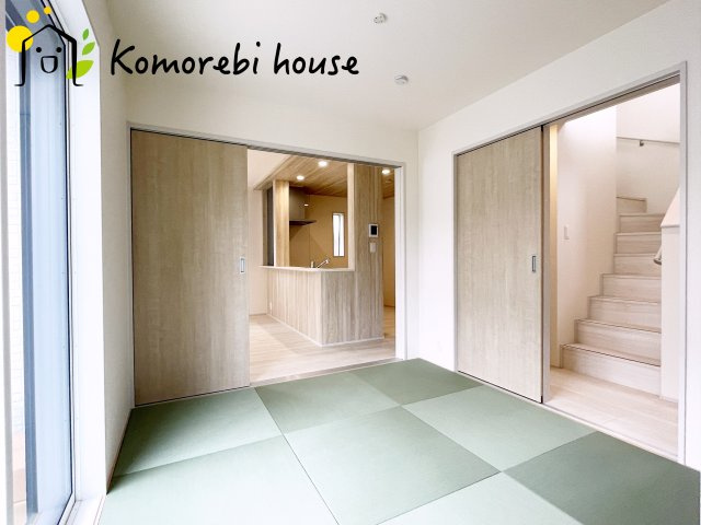 さいたま市西区中野林　新築一戸建て　ブルーミングガーデン　01の和室|26.06.15　撮影済み