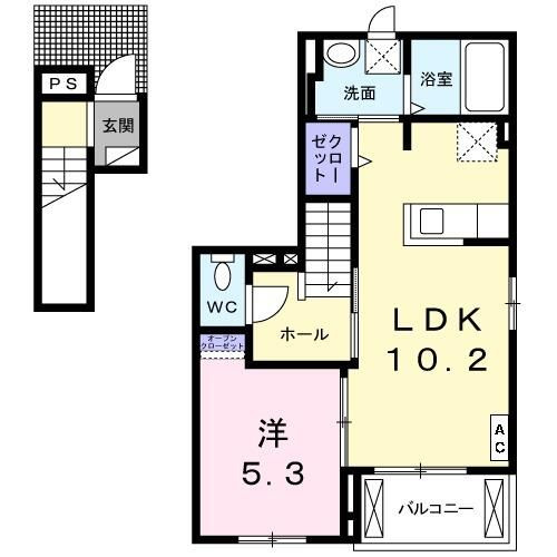海老名市上今泉２丁目のアパート