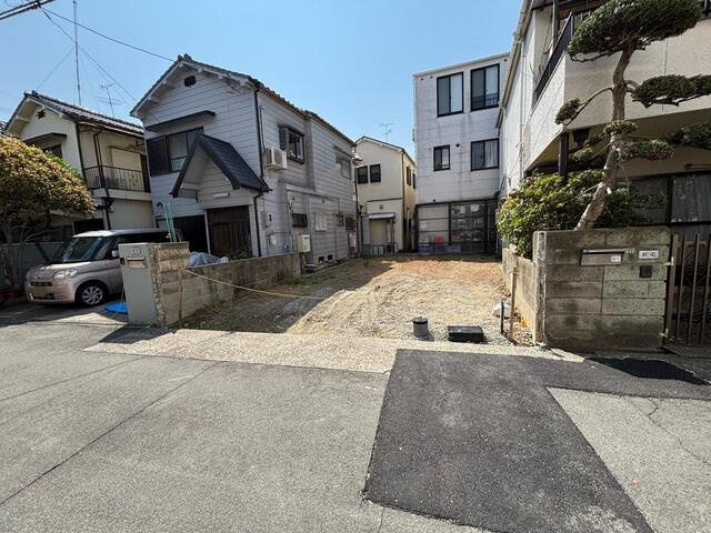 豊中市小曽根4丁目　新築戸建の前面道路含む現地写真|前面道路含む現地写真です