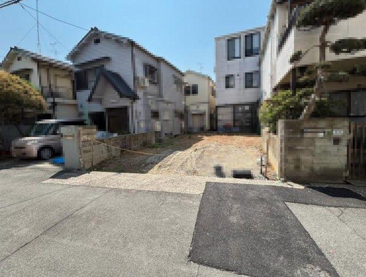 豊中市小曽根4丁目　新築戸建の前面道路含む現地写真|前面道路含む現地写真です
