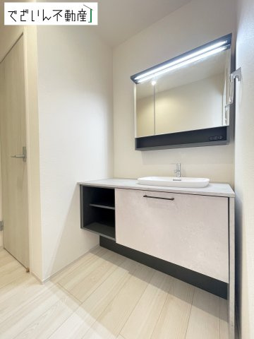 【独立洗面台】 | Livele Garden.S深谷市稲荷町北第3　【平屋】新築住宅 | ≪2号棟≫
現地(2026年8月撮影)