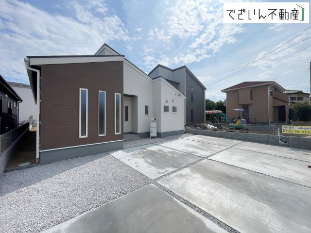 【外観】 | Livele Garden.S深谷市稲荷町北第3　【平屋】新築住宅 | ≪2号棟≫
現地(2026年8月撮影)