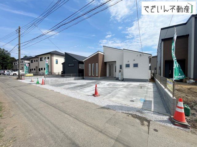 【外観】 | Livele Garden.S深谷市稲荷町北第3　【平屋】新築住宅 | ≪2号棟≫
現地(2026年8月撮影)