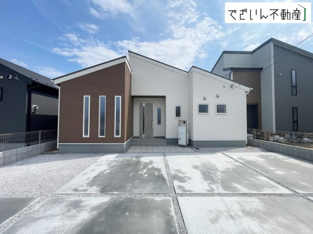 【外観】 | Livele Garden.S深谷市稲荷町北第3　【平屋】新築住宅 | ≪2号棟≫
現地(2026年8月撮影)