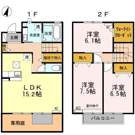 フィールーム歩の間取り