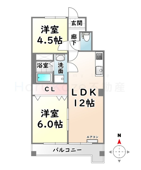 【間取り】 | サンヨーマンション【名古屋市賃貸・南区】