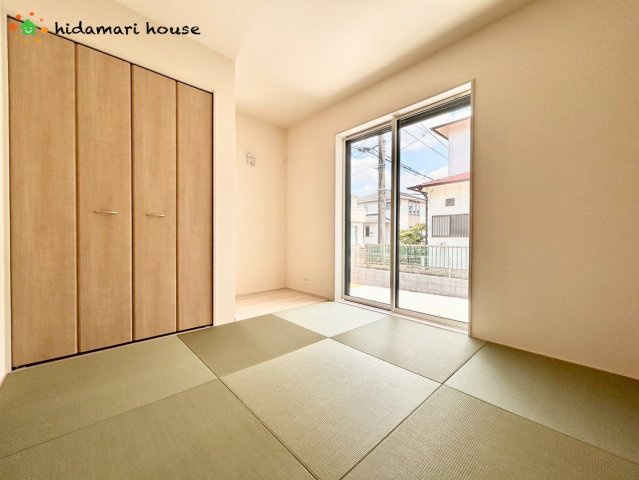 西区中野林　新築戸建　ブルーミング01の和室|1階和室：5.25帖