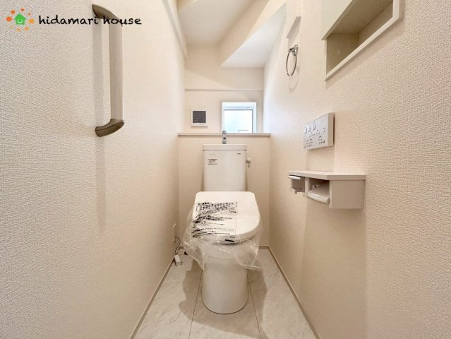 西区中野林　新築戸建　ブルーミング01のトイレ