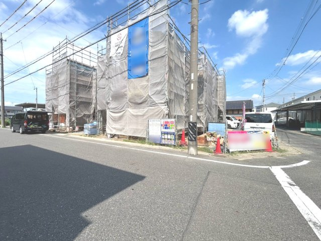 ブルーミングガーデン　一宮市多加木3丁目　全3区画分譲の外観|「現地（2026年9月1日）撮影」　
■全体写真　
■ヤマダ不動産　株式会社リライフ　