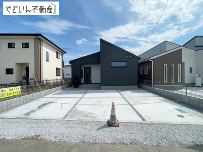 【外観】 | Livele Garden.S深谷市稲荷町北第3　【平屋】新築住宅 | ≪3号棟≫
現地(2026年7月撮影)