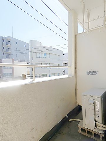 コーポ長谷川のバルコニー