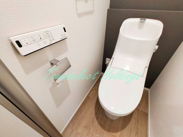 藤沢市菖蒲沢の賃貸マンションのトイレ