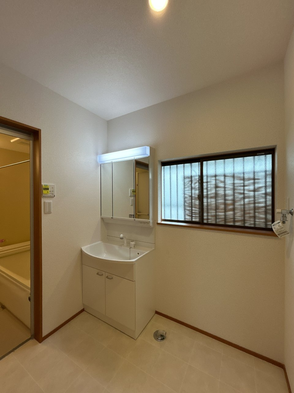 船木　中古戸建の洗面所