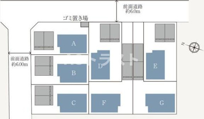 【区画図】 | 上尾市小泉4丁目貸家