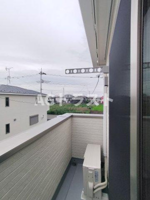 【バルコニー】 | 上尾市小泉4丁目貸家