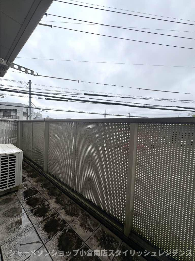 咲ら小路Ⅱ　Ｄ棟のバルコニー