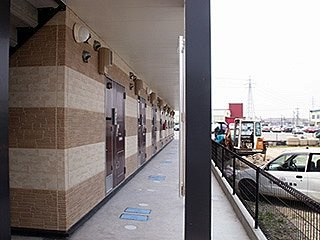 レオパレスグランドソレーユのその他|廊下