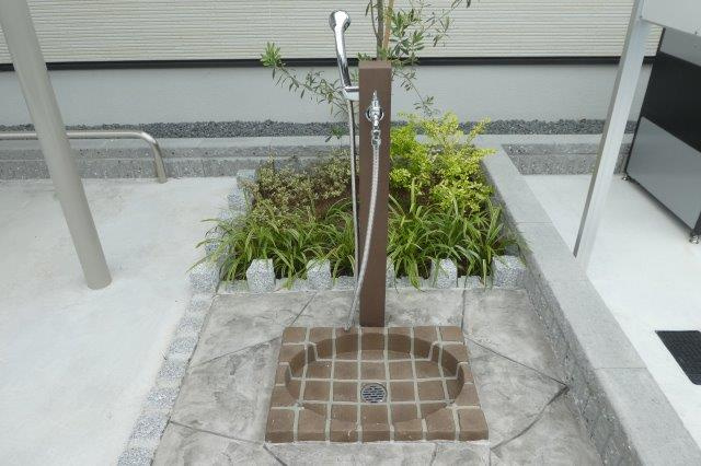 クレメントのその他共用部分|ペット用足洗い場