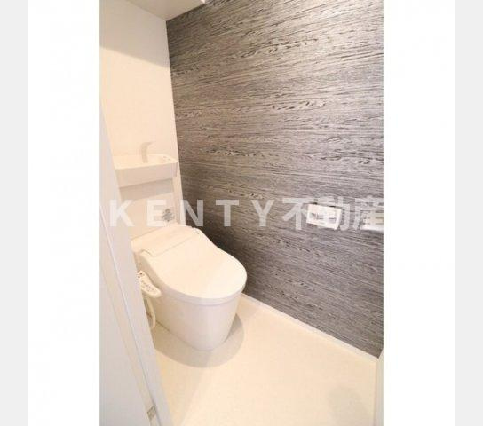 【トイレ】 | ＣＡＲＩＴＡＳ不動前 | 落ち着いた色調のトイレです