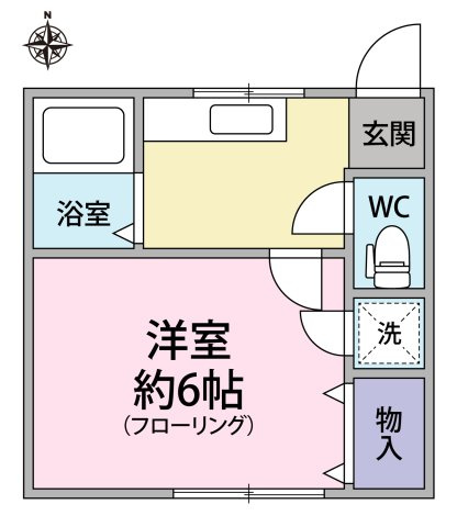 【間取り】 | 東田荘Ｂ棟