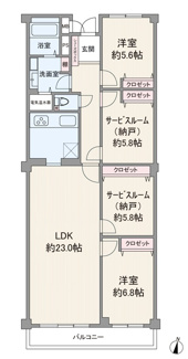【間取り】 | OTCロイヤル千里