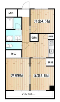 【間取り】 | 相模原昭和ビル | 間取りです。