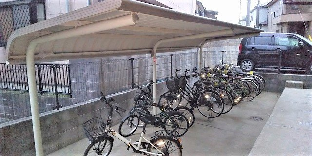 レオパレスハサマミナミのその他|駐輪場完備