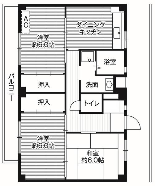 ビレッジハウス阿久和2号棟