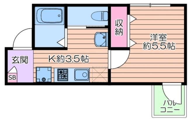 レガーロ・ソラーレの間取り