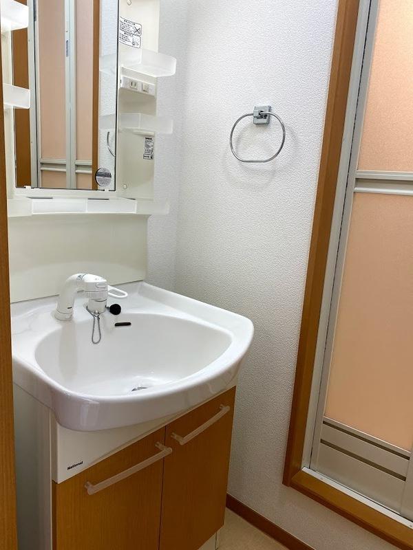 サンフラットの独立洗面台