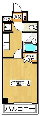 ヴィラ・ロクローの間取り