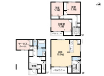茨木市沢良木西4丁目　新築戸建の画像