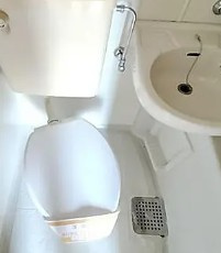 所沢市北野２丁目のアパートのトイレ