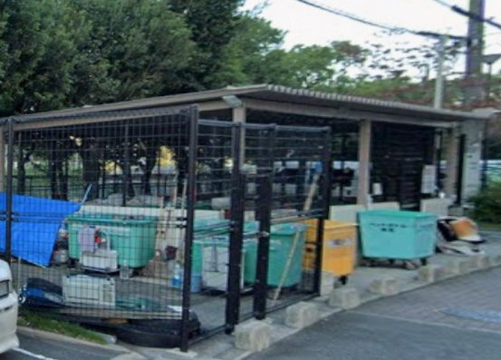 津久野南1号棟のその他共用部分|ゴミ集積所