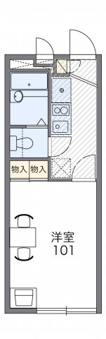 【間取り】 | レオパレスわかたけ | 画像2
